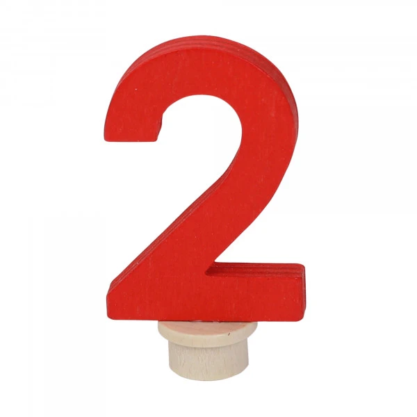 Rundum/ARS Geburtstagszahl 2 Für Geburtstagsringe