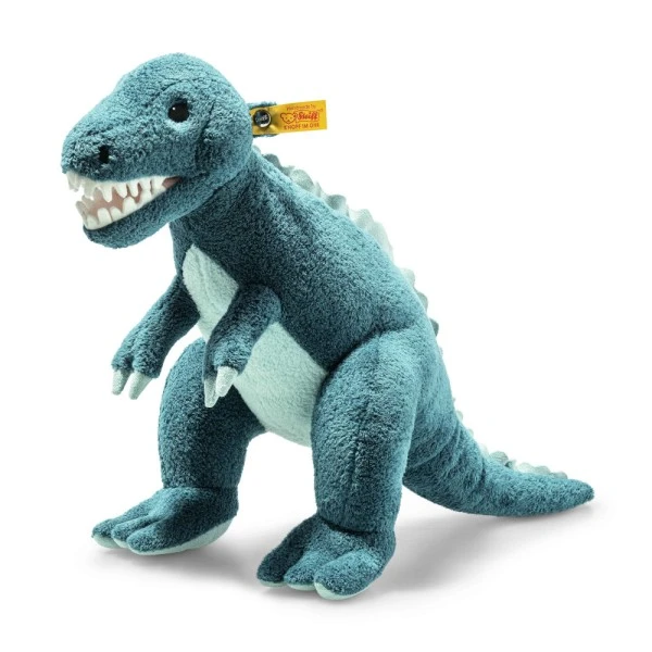 Steiff Stofftier Thaisen T-Rex Dino Gr. 35 Türkis