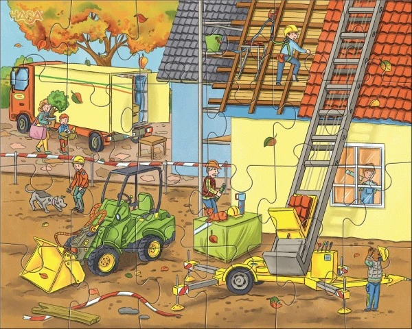 Haba Puzzles Auf Der Baustelle – Bild 2