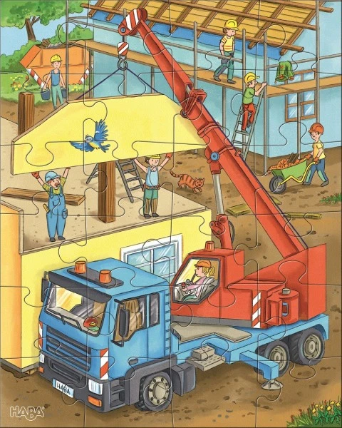 Haba Puzzles Auf Der Baustelle – Bild 3