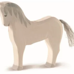 Ostheimer Pferd Weiß Holzfigur