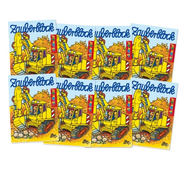 Lutz Mauder Zauberblockset Bagger A8, 8 Stück