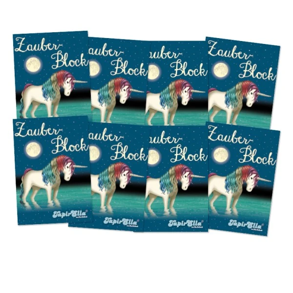 Lutz Mauder Tapirella Zauberblockset Einhorn Lunabelle A8, 8 Stück