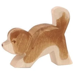 Ostheimer Bernhardiner Klein Kopf Tief Holzfigur