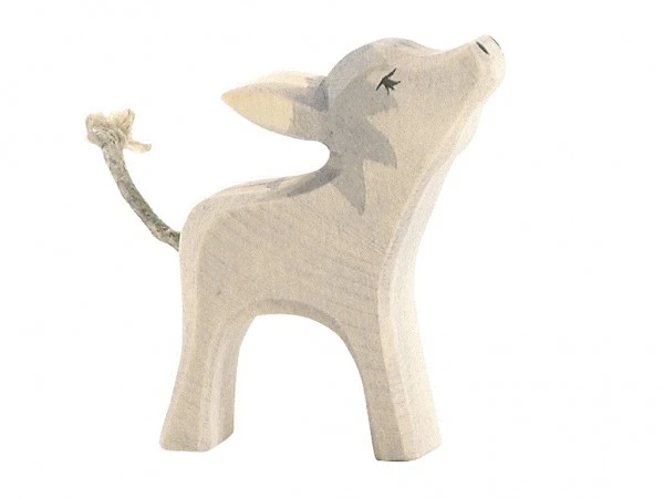 Ostheimer Esel Klein Kopf Hoch Holzfigur