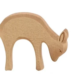 Ostheimer Reh Fressend Holzfigur