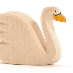 Ostheimer Schwan Holzfigur