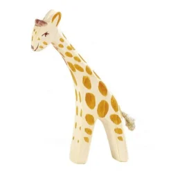 Ostheimer Giraffe Klein Gebeugt Holzfigur