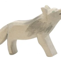 Ostheimer Wolf Holzfigur