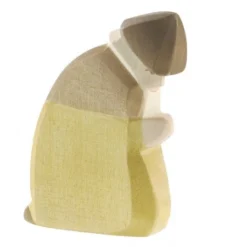 Ostheimer Hirte Kniend Holzfigur