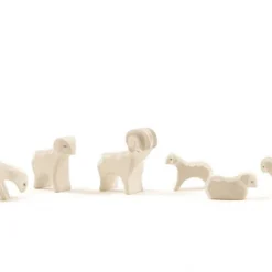 Ostheimer Schafgruppe Mini 6-tlg Holzfiguren