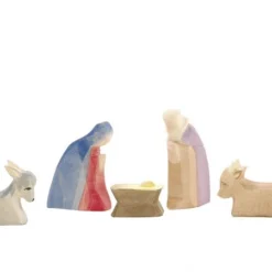 Ostheimer Hl. Familie Mini 5-tlg Holzfiguren
