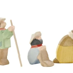 Ostheimer Hirtengruppe Mini 3-tlg Holzfiguren