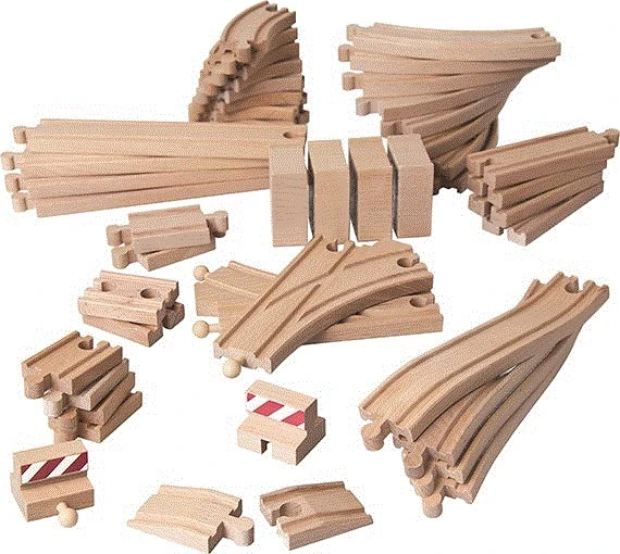 BRIO Großes Schienensortiment 50 Teile – Bild 2