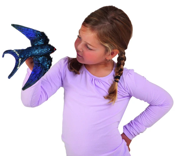 Folkmanis Fingerpuppe Schwalbe / Barn Swallow â Bild 2