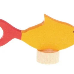 Grimms Stecker Fisch Gelb Geburtstagssteckfigur