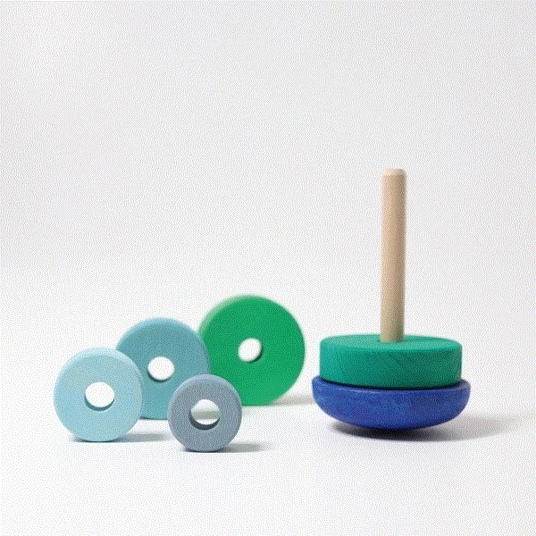 Grimms Steh-auf Scheibenturm Blau – Bild 3