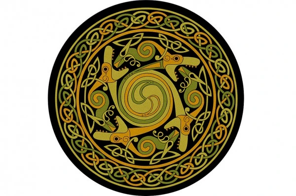 Curiosi Double Puzzle Drache / Dragon – Bild 2