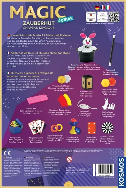 Kosmos Magic Zauberhut Junior Zauberkasten Ab 6 Jahren – Bild 2