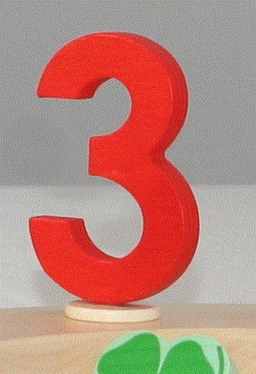 Rundum/ARS Geburtstagszahl 3 Für Geburtstagsringe – Bild 2