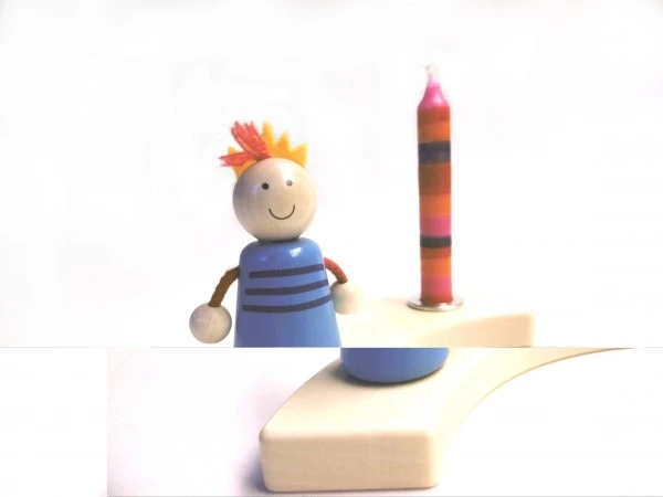 Rundum/ARS Steckfigur Prinz Hellblau Für Geburtstagsringe – Bild 2