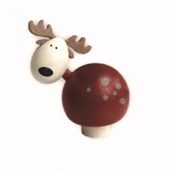 Rundum/ARS Steckfigur Elch Für Geburtstagsringe Und Adventskränze