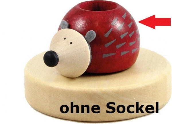 Rundum/ARS Kerzenhalter Igel Für Geburtstagsringe