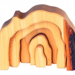 Glückskäfer Höhlen-Set, 5 Teilig, Natur