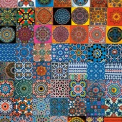 Piatnik Puzzle Farbenfrohe Kühlschrankmagnete