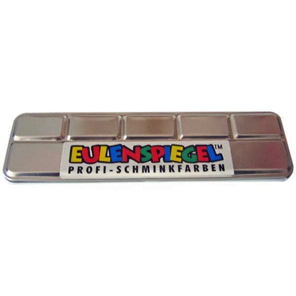 Eulenspiegel Metallpalette Mit 12 Farben Inkl. 2 Profipinseln – Bild 2