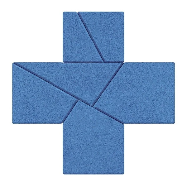 Stein-Puzzle Das Verflixte Kreuz