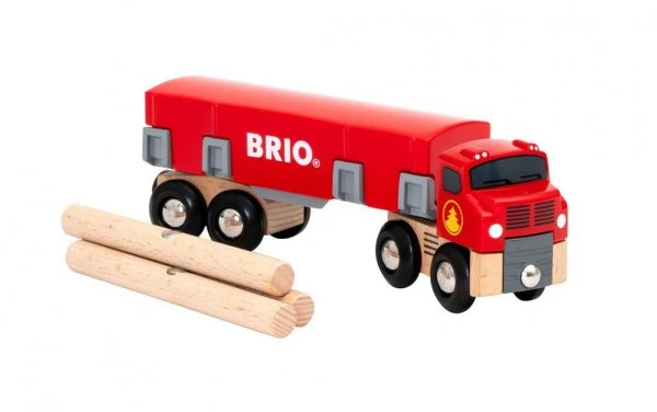 Brio Holztransporter Mit Magnetladung