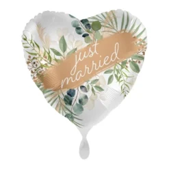 Folientballon Wedding Natural Frame