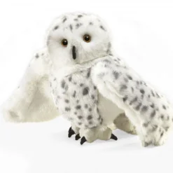 Folkmanis Handpuppe Schnee-Eule / Snowy Owl