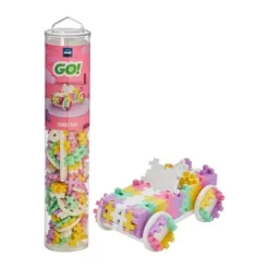 Plus-Plus 200 Kreativ Bausteine GO! Auto Süssigkeit GO!
