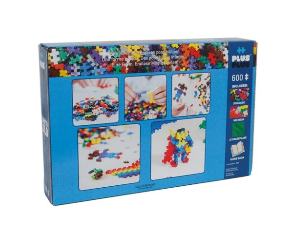 PLUS-PLUS Plus Plus Learn To Build Basic 600 Pcs – Bild 2