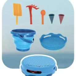 Schildkröt 7 In 1 Sandset Set Blau