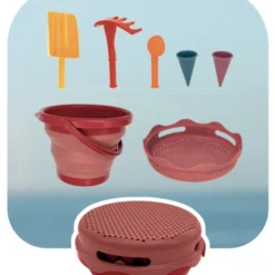 Schildkröt 7 In 1 Sandset Set Rot