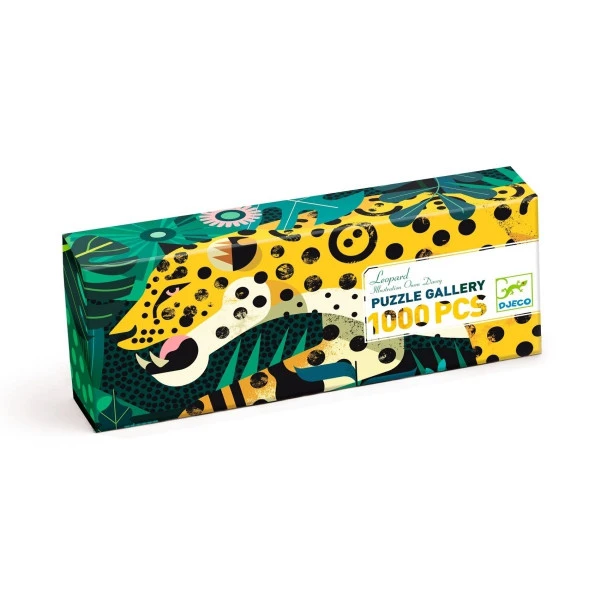 Djeco Puzzle Gallery: Leopard - 1000 Teile
