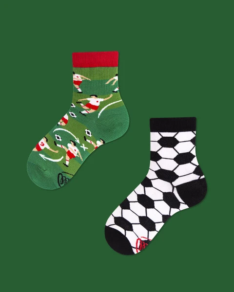 Many Mornings Socken Football Fan Kids 31-34 – Bild 2