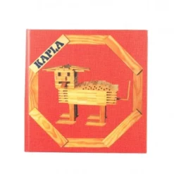 Kapla Kunstbuch Nr. 1 (Rot) - Konstruktionen Ab 6 Jahren