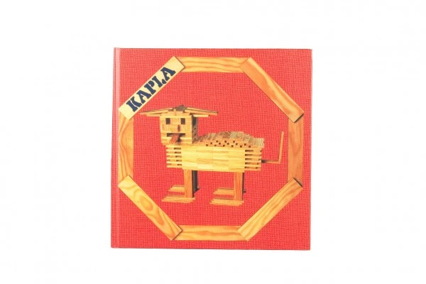 Kapla Kunstbuch Nr. 1 (Rot) - Konstruktionen Ab 6 Jahren