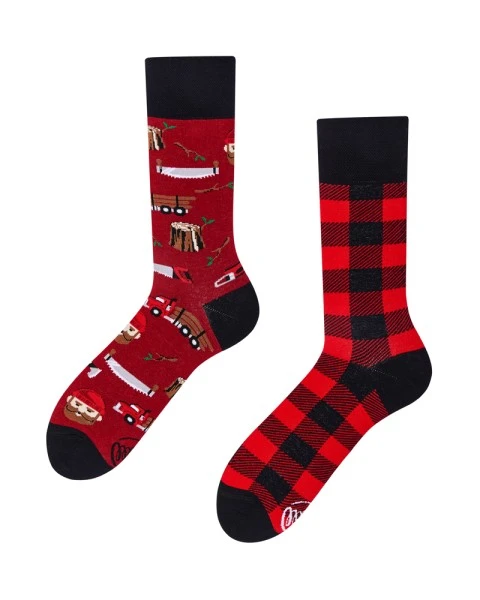 Many Mornings Socken Lumberjack Life 35-38