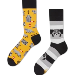 Many Mornings Socken Raccoon Bandit Gr. 39-42