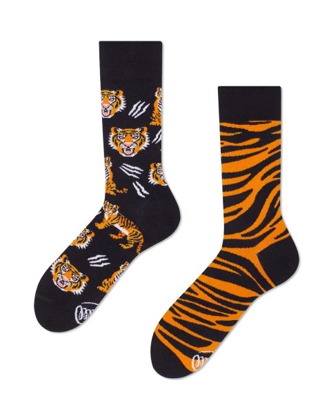 Many Mornings Socken Feet Of The Tiger 39-42
