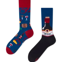 Many Mornings Socken Cabernet Sockvognon Gr. 39-42