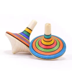 Mader Holzkreisel Rallye Gestreift Aus Der Kreiselmanufaktur