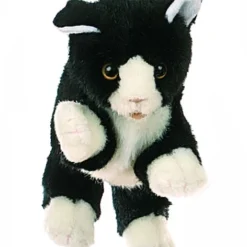 Living Puppets Handpuppe S/w. Katze