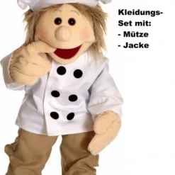 Living Puppets Koch Kleidung (2teilig) 65cm