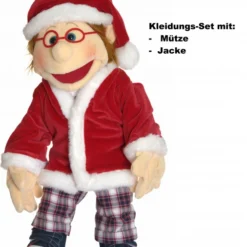 Living Puppets Weihnachtsmann Kleidung (2teilig) 65cm